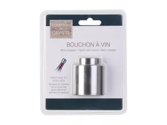 Bouchon à Vin en Acier 