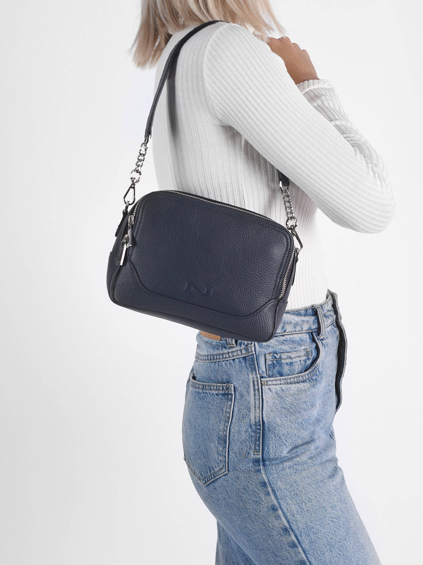 Sac bandoulire Charlotte cuir NATHAN BAUME