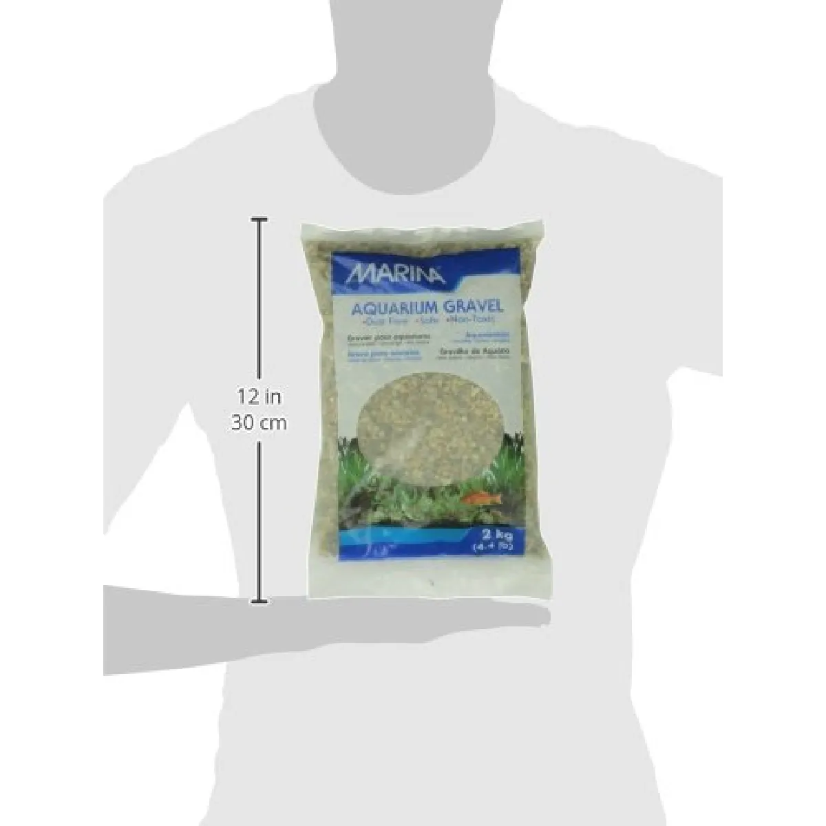 Marina Gravier décoratif - Gris naturel 2 kg
