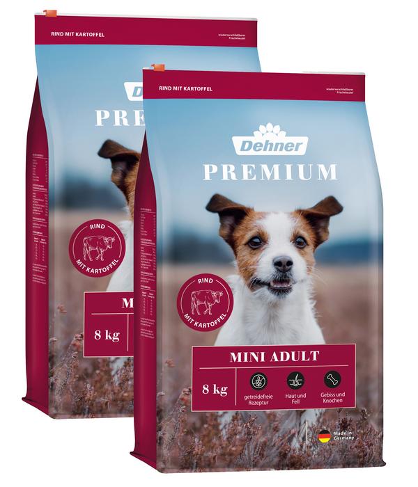 Dehner Premium Trockenfutter für Hunde Mini