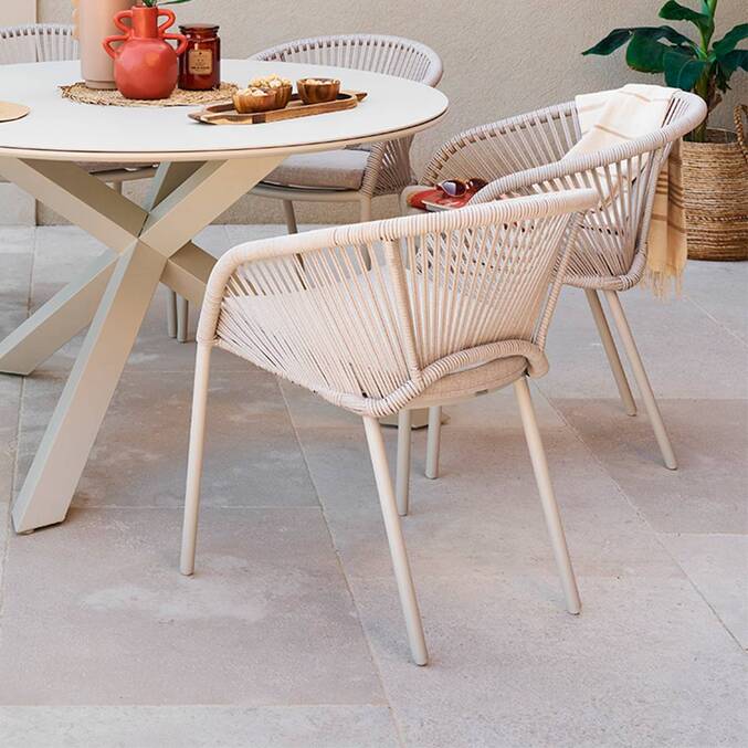 Fauteuil de jardin ORYON Argile