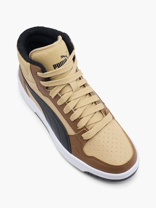 PUMA REB-L MID WTR JR Hoher Sneaker beige