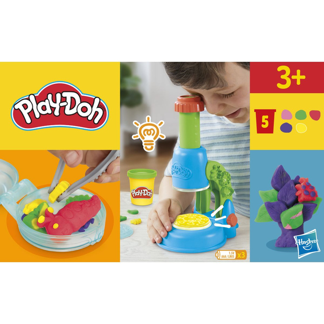 Play-Doh - Mikroskop mit Licht