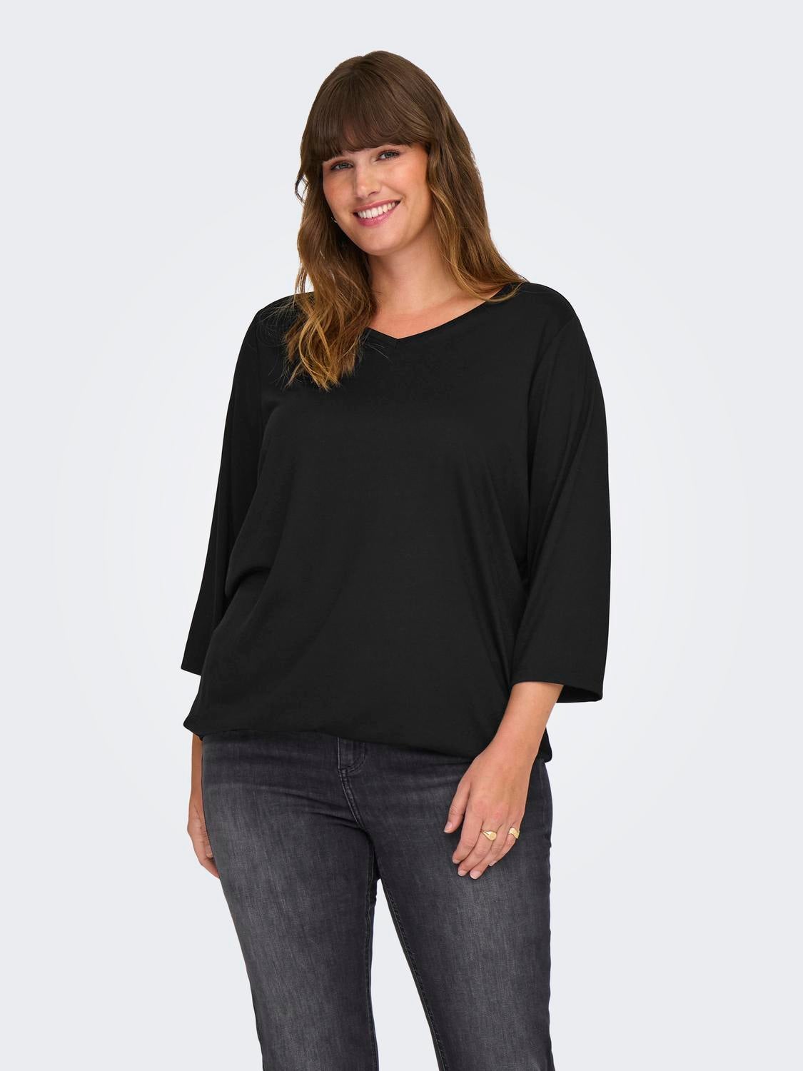 CARCARLINNE Top Black