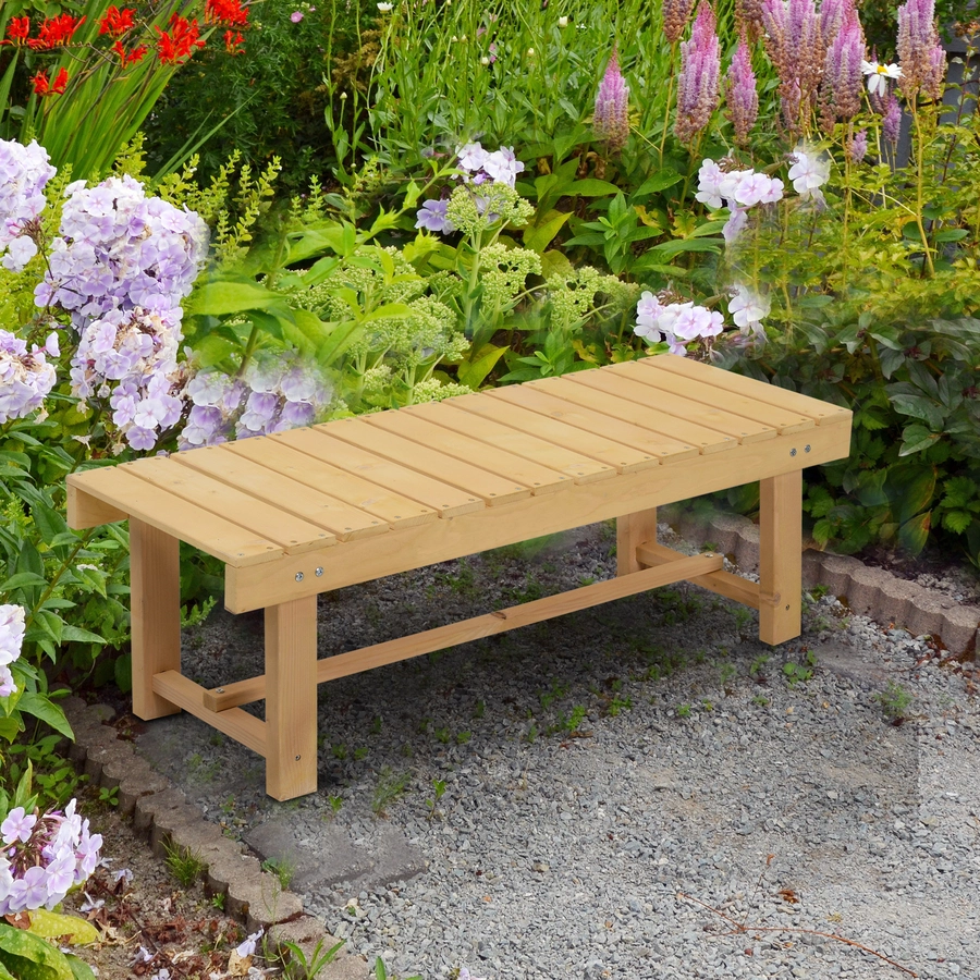 Outsunny Gartenbank natur