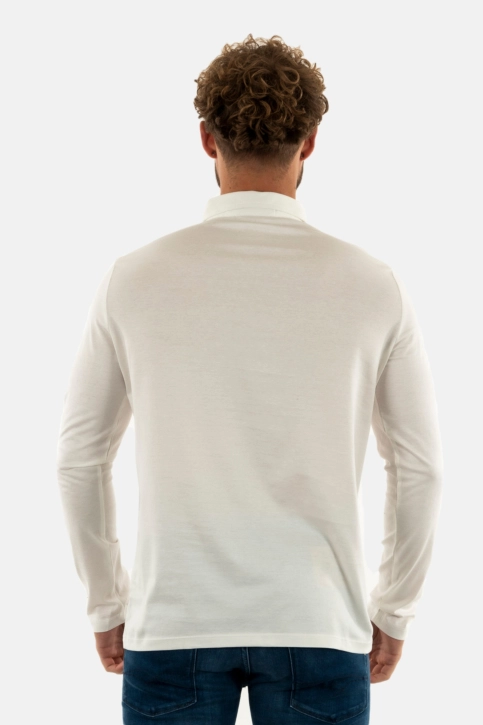 Polos manches longues yes zee t803 sa00 0107 gesso