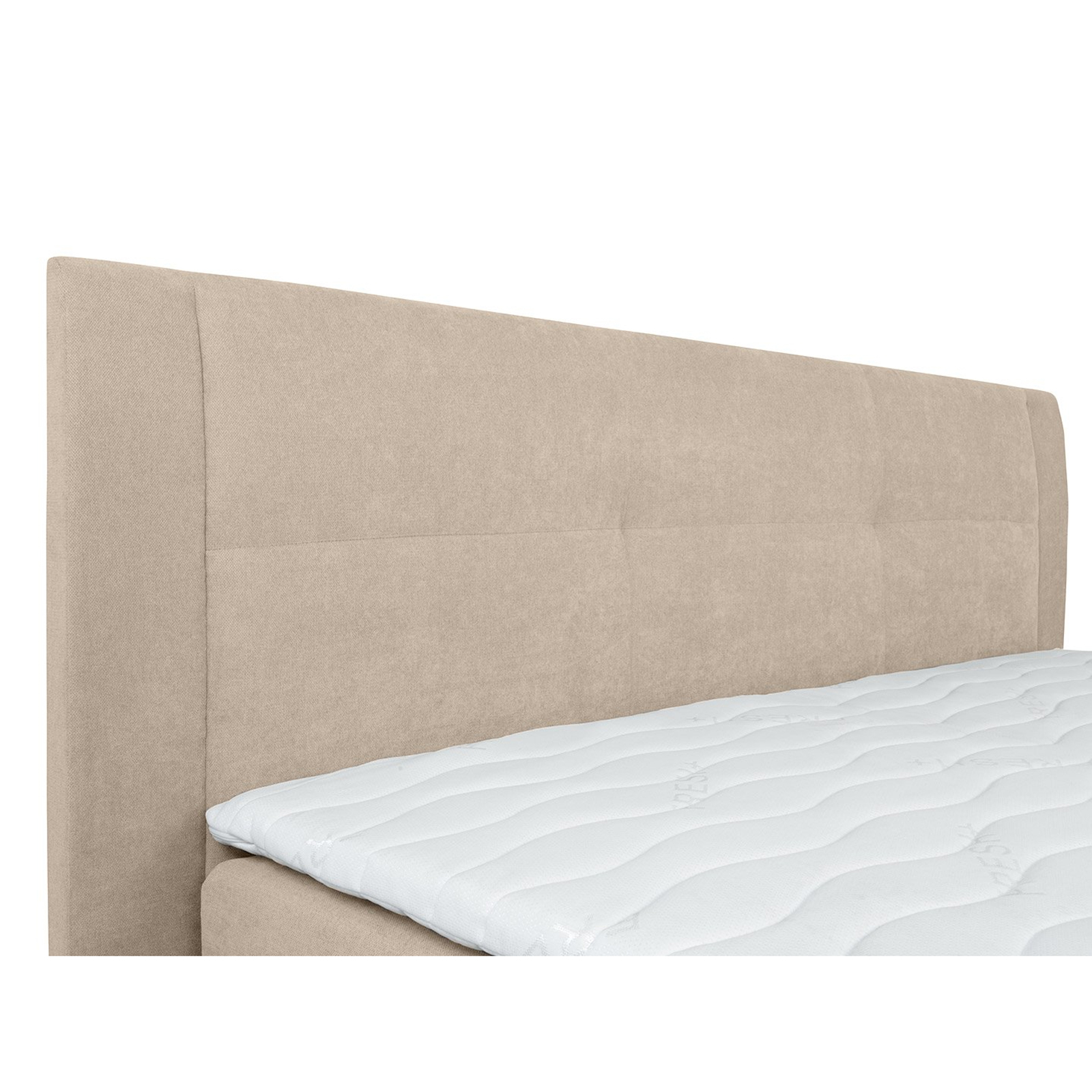 Boxspringbett - beige - H3 - Bettkasten - 120x200 cm