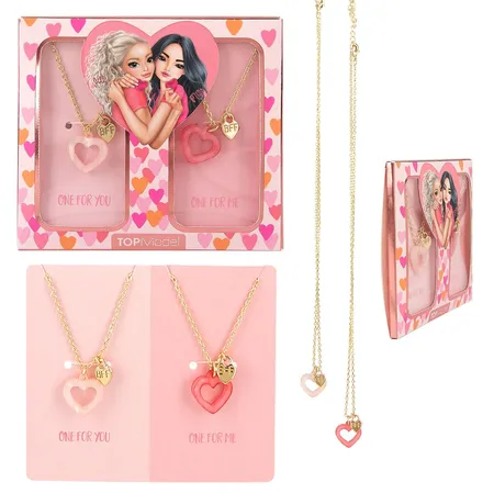 Depesche TOPModel BFF Necklace Set, 1 Set, 2-fach sortiert