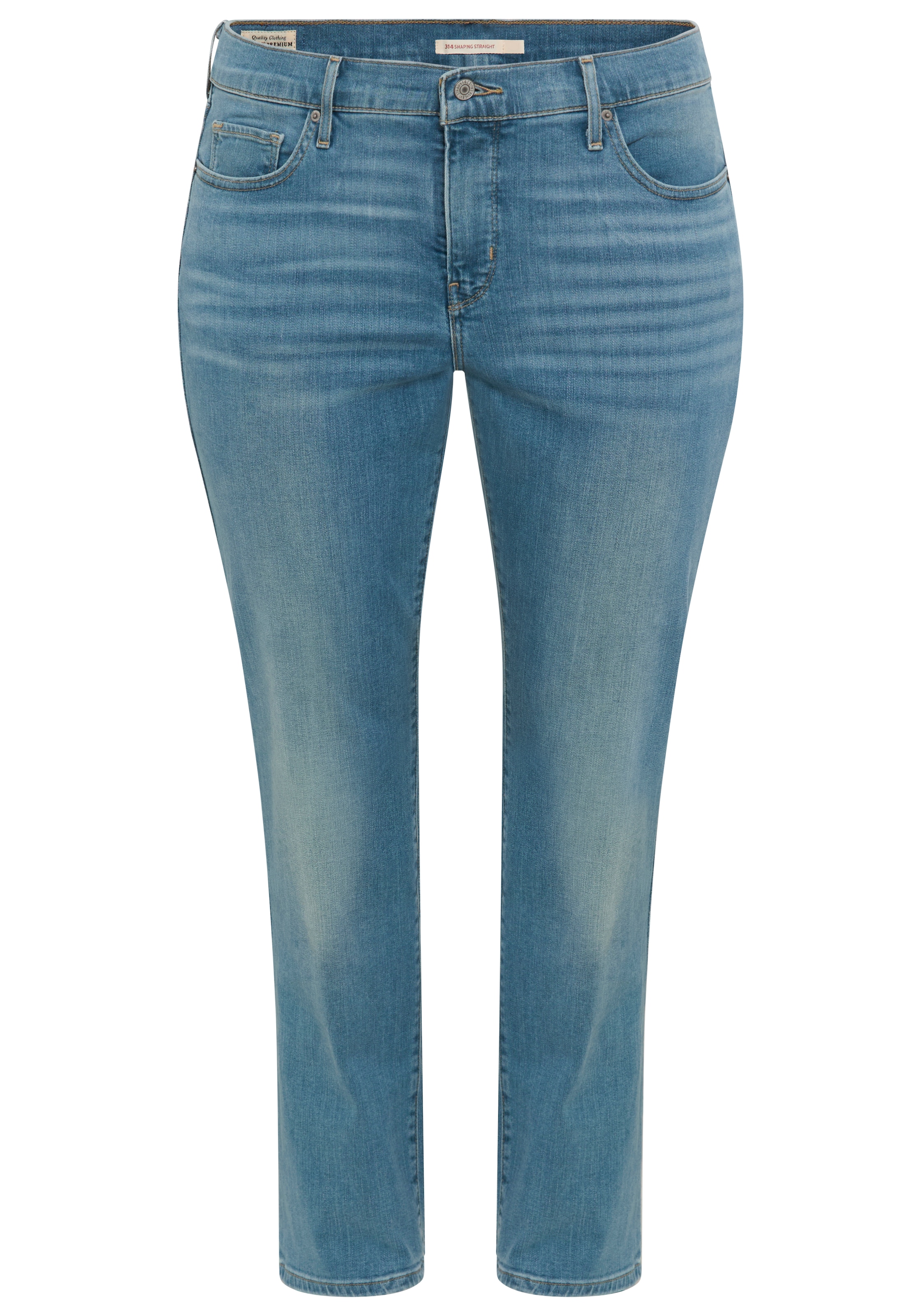 Levi's® Plus Straight-Jeans »314 Shaping Straight«, in Baumwoll-Stretch