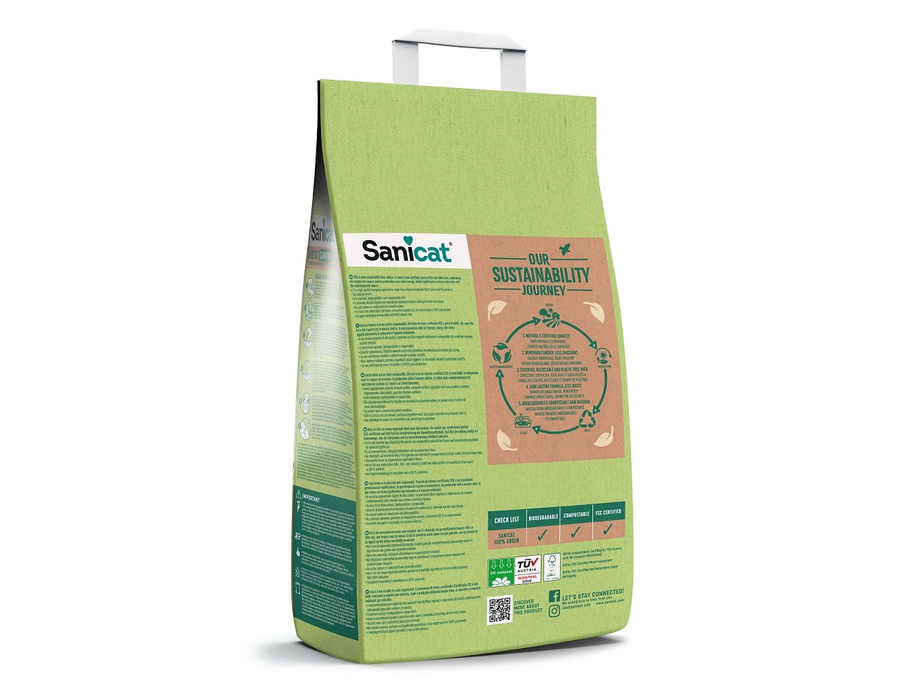 ABSORVENTE VEGETAL SANICAT NATURA ACTIVA 2.5KG