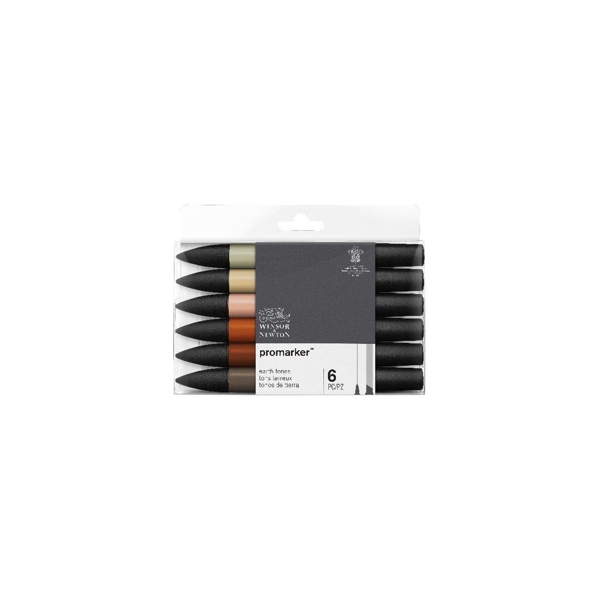 Winsor Promarker 6st, Earth tones