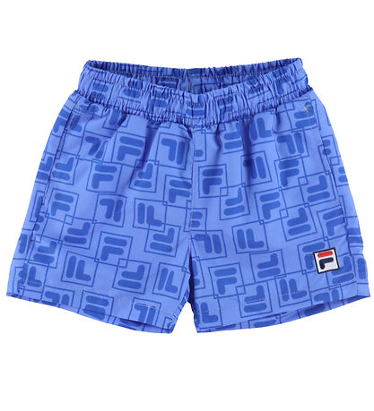 Fila Badeshorts - Laudert - Ultramarine Playful m. Logos