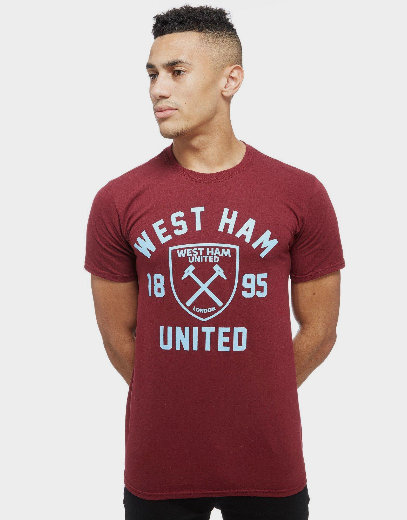 Official Team West Ham United Club Crest T-Shirt