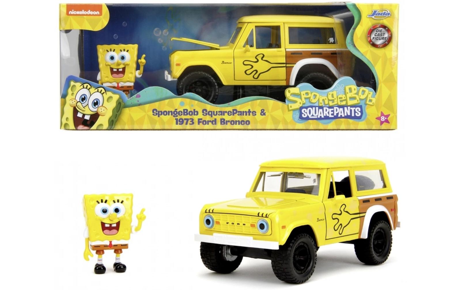 Sponge Bob 1973 Ford Bronco 1:24Die Cast Modell