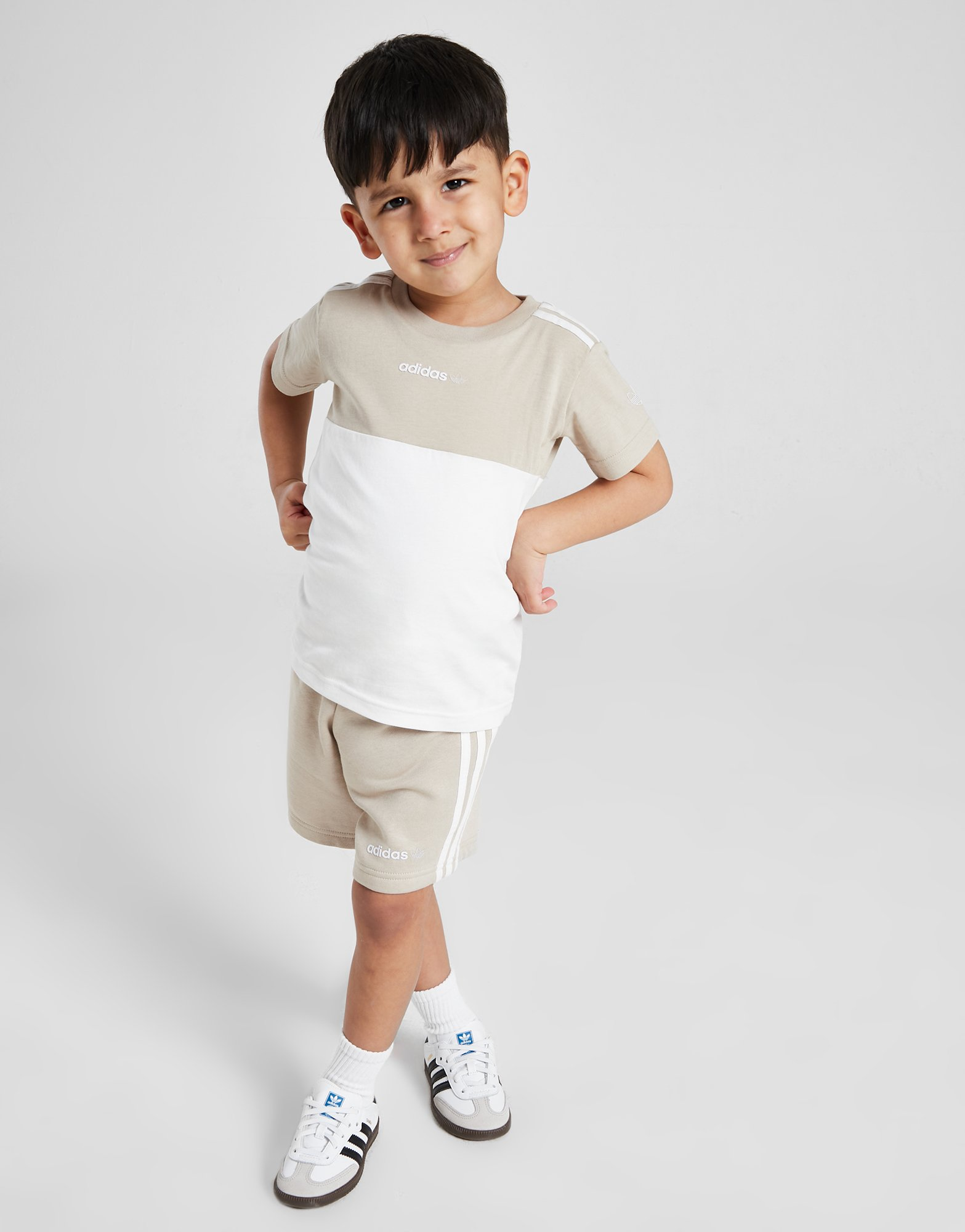 adidas Originals Ensemble T-shirt/Short Colour Block Bébé