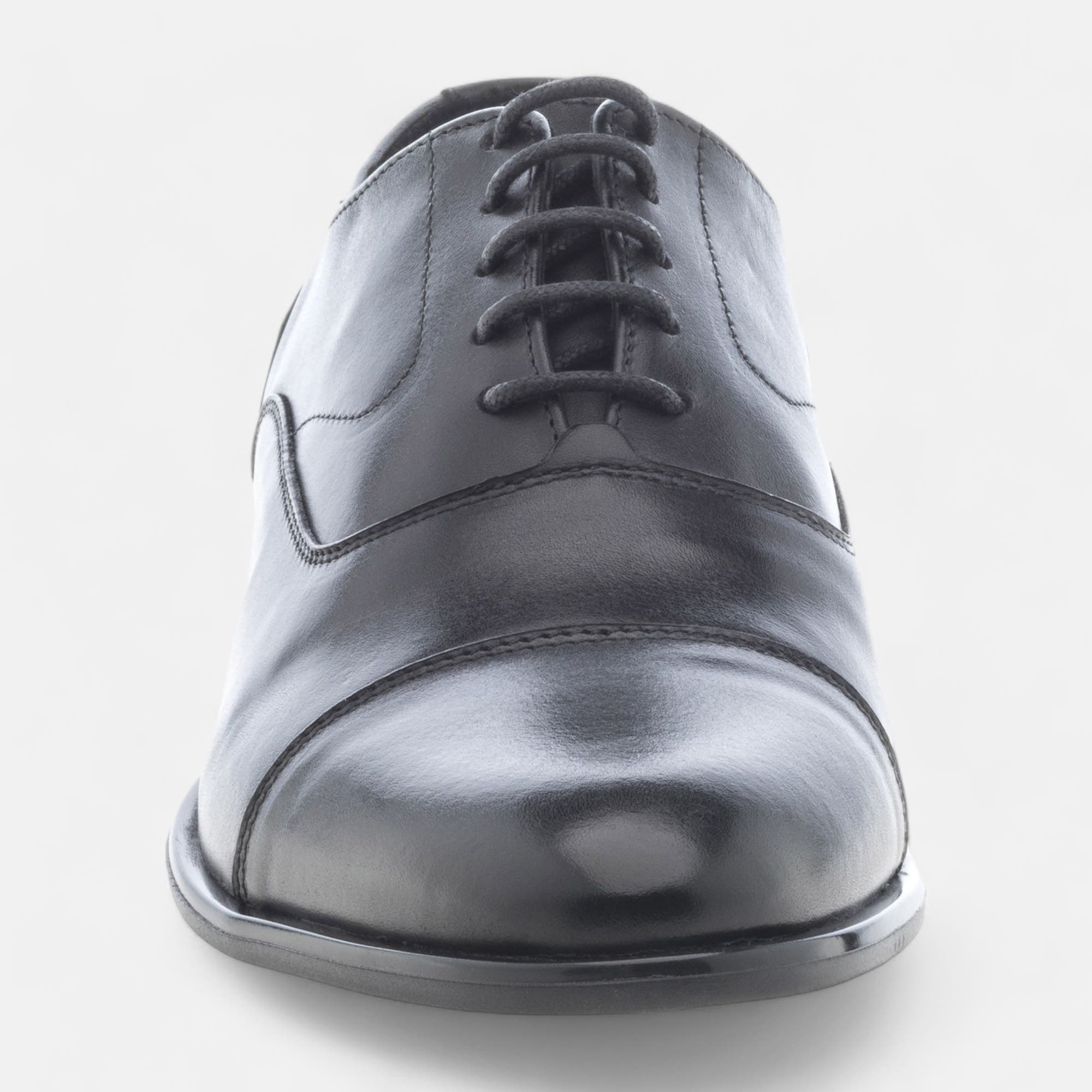 Richelieus Homme en cuir noir