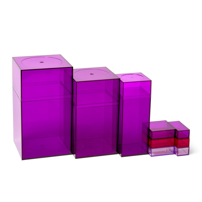 Kunststoffbox Momabox Serie M, transparent