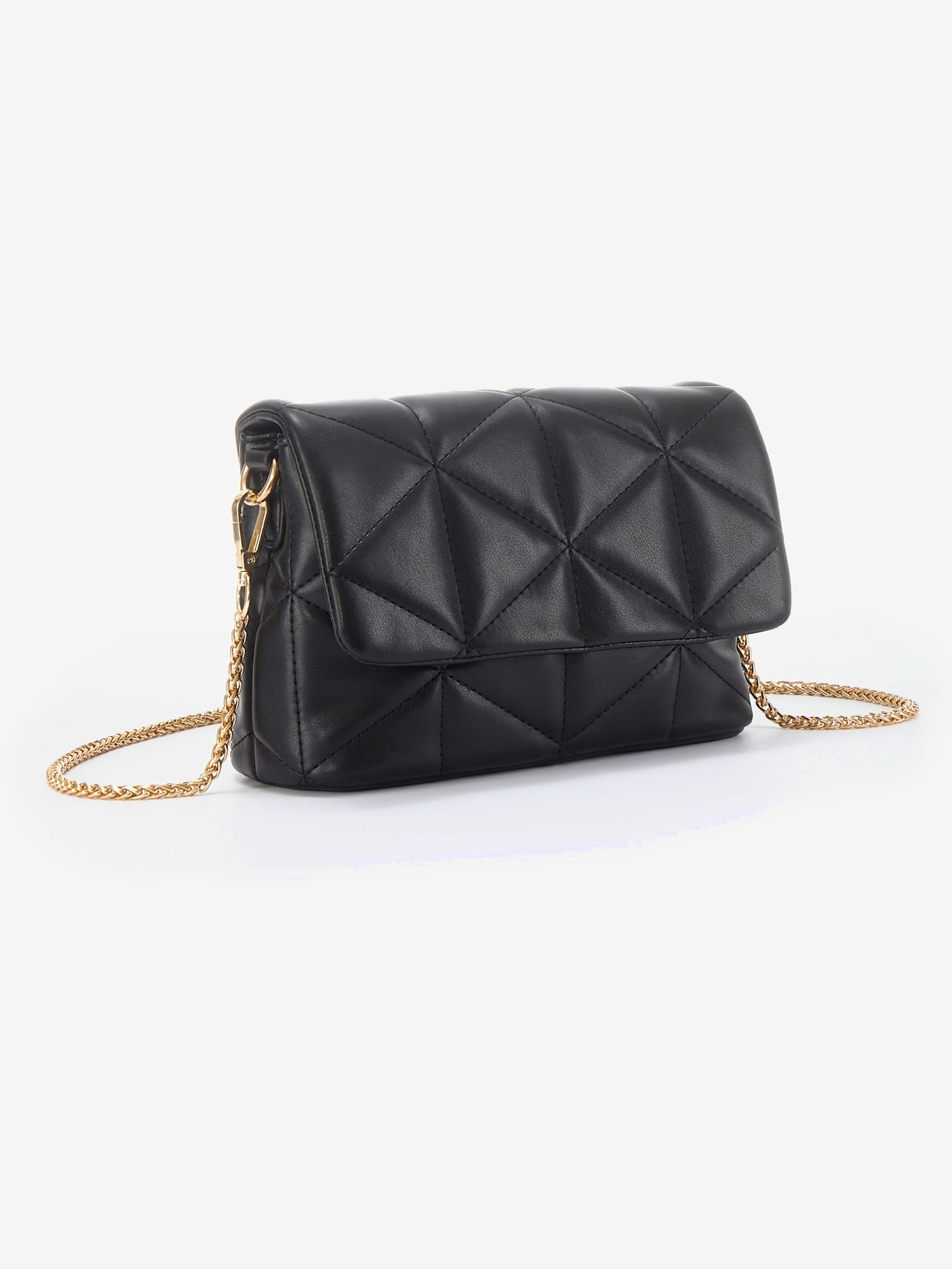 Sac en bandoulière mini-sac au design matelassé avec anse à chaîne amovible