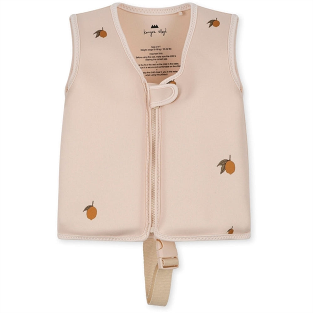Køb Konges Sløjd Neoprene Svømmevest Lemon