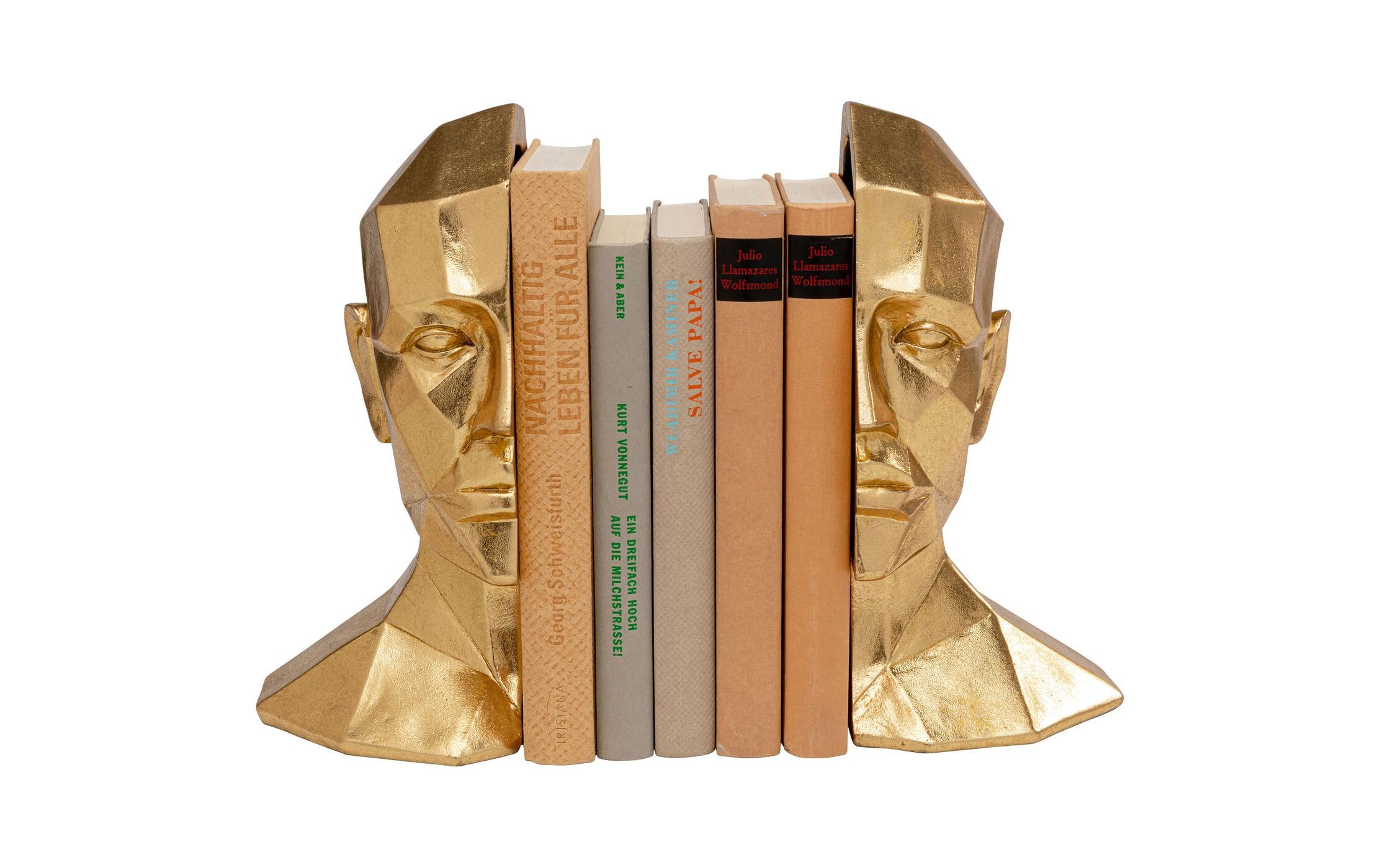 Kare Design Buchstütze »Face 2er Set«