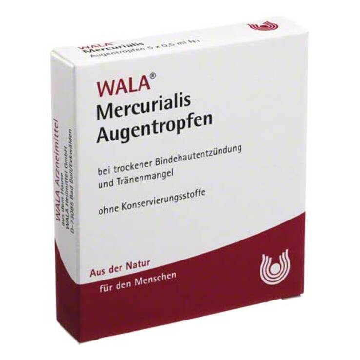 Mercurialis Augentropfen, 5X0.5 ml