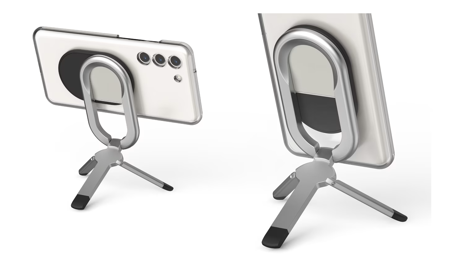 Galaxy S23 5G / S23  Plus 5G / S23 Ultra 5G ITFIT Slim Stand Halterung (GP-TOS911SABSW) - Silber