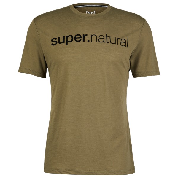super.natural - 3D Signature Tee - Haut en mérinos