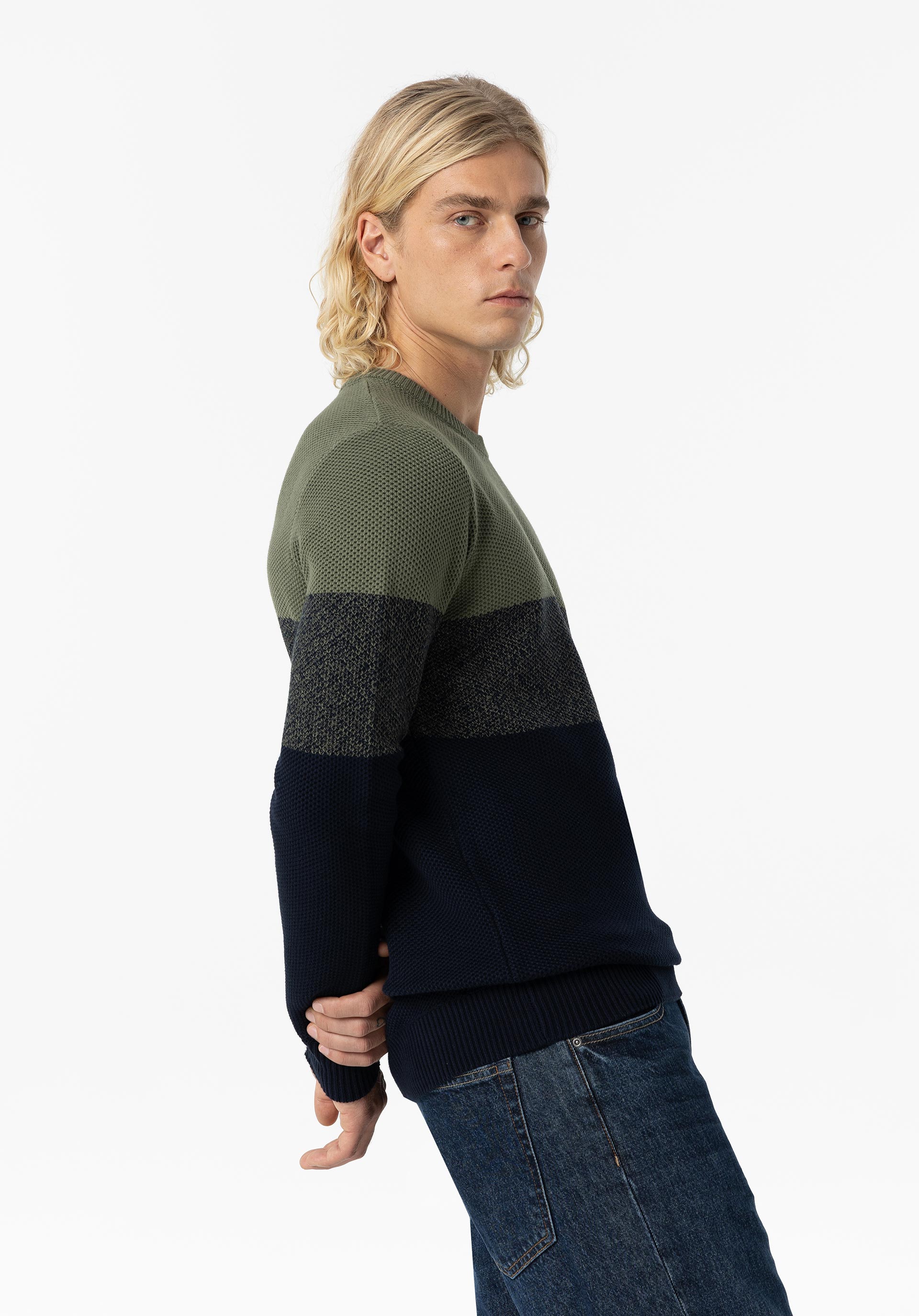 Camisola de Malha às Riscas