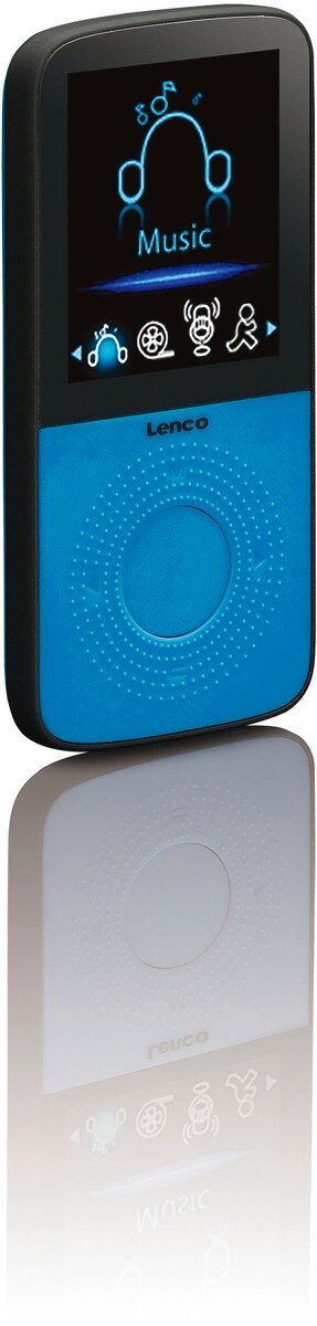 LENCO PODO-153BU MP3 Player + Schrittzähler, blau