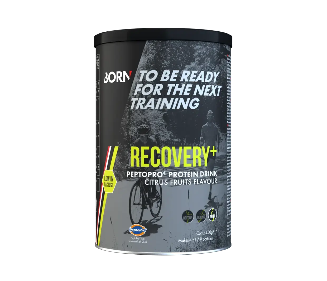 BORN Recovery + Hersteldrank Citrus 400g