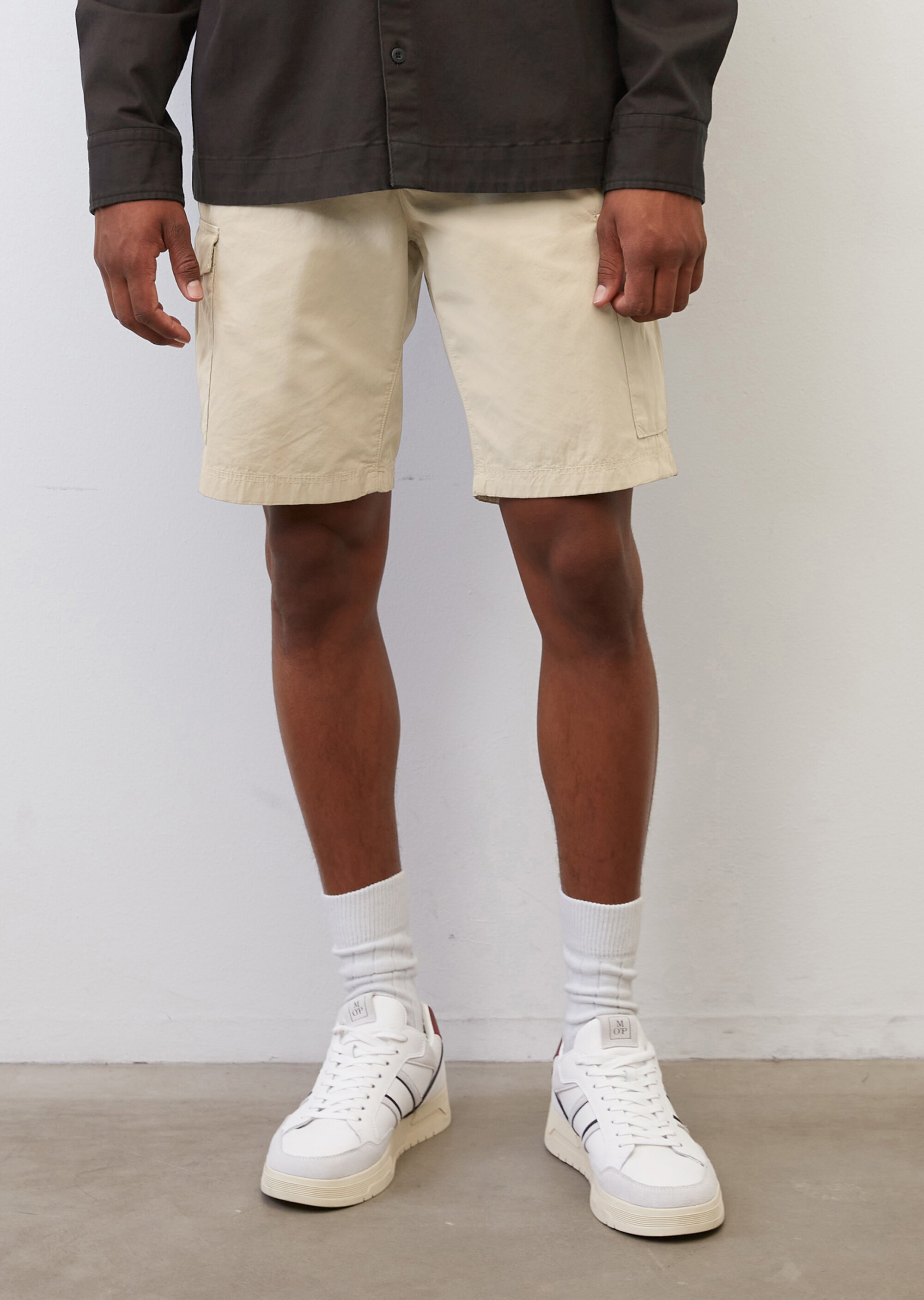 Chino-Shorts Modell RESO CARGO aus Baumwoll-Popeline