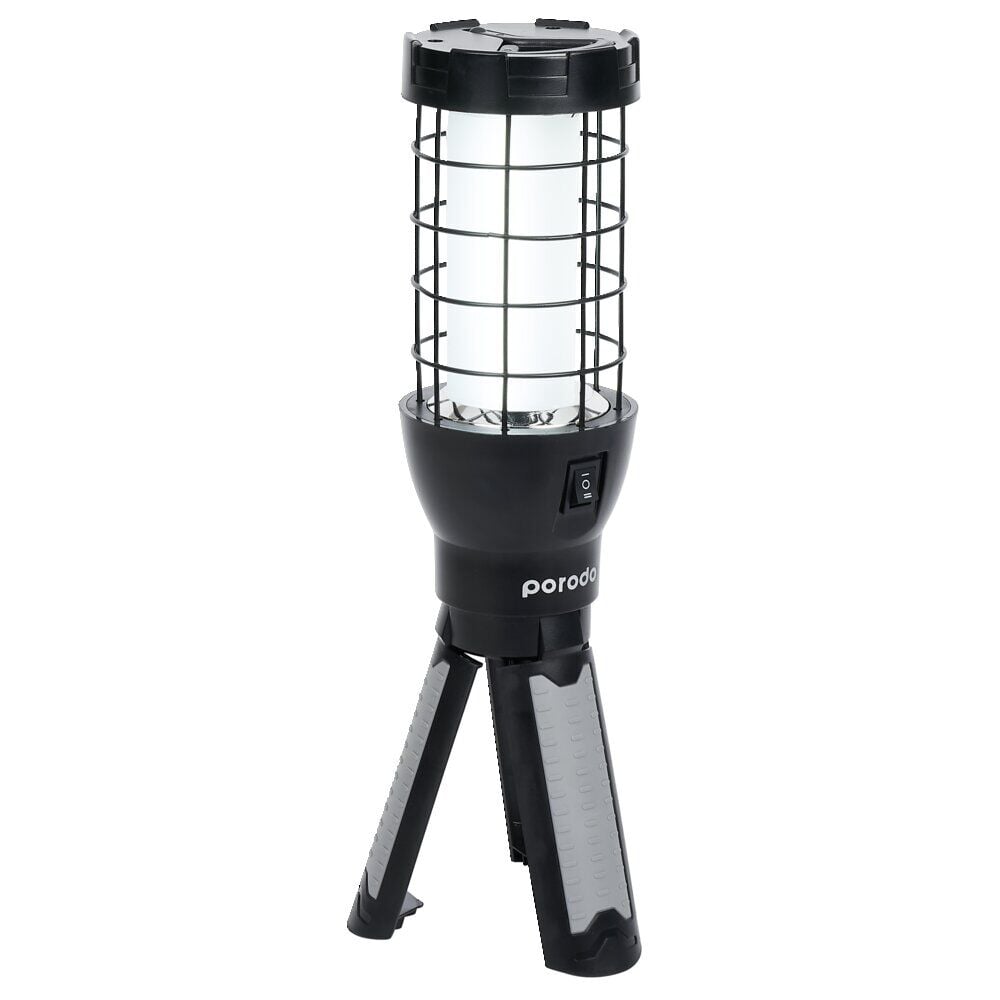 Lampe baladeuse rechargeable avec manche trépied et crochet