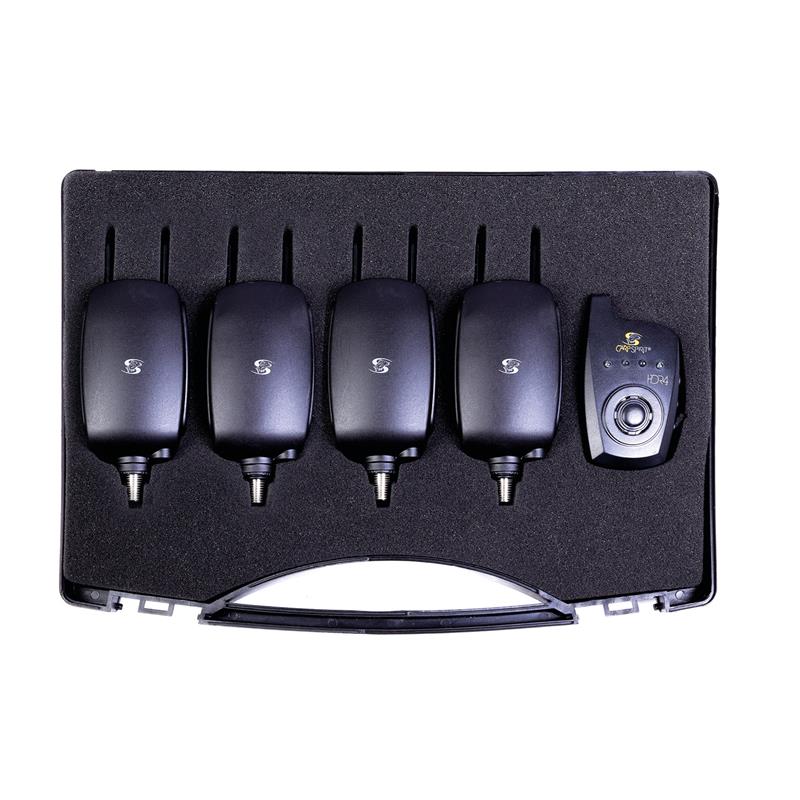 Coffret Détecteur + Centrale Carp Spirit Hd4 Alarm And Receiver Set