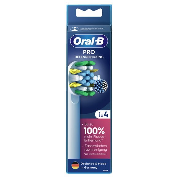 ORAL-B Aufsteckbürsten<br>4 Stück, Tiefenreinigung Pro