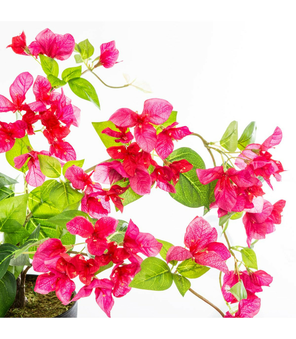 Plante artificielle bougainvilliers dans son pot h 76 cm