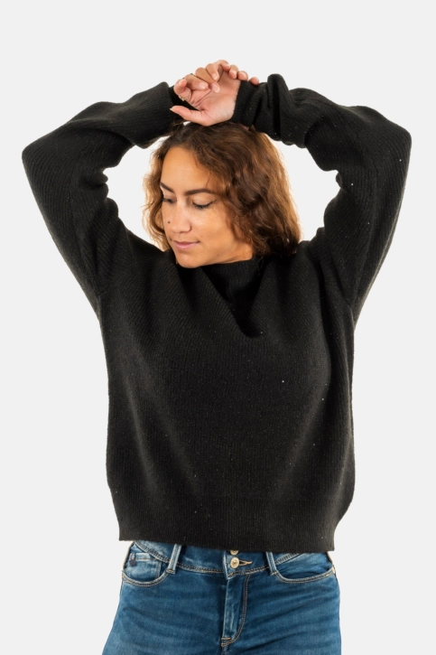Pull hiver Le Temps Des Cerises boki 0001 black