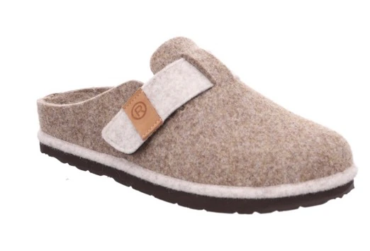 Rohde Pantoffel »MERAN«  Hausschuh, Clog, Schlappen mit Klettriemchen