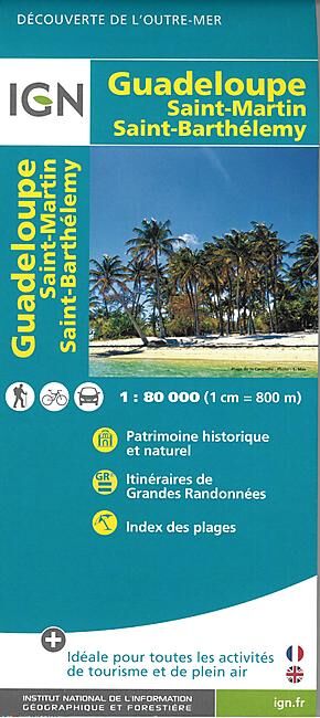 IGN - LA GUADELOUPE 1 80 000