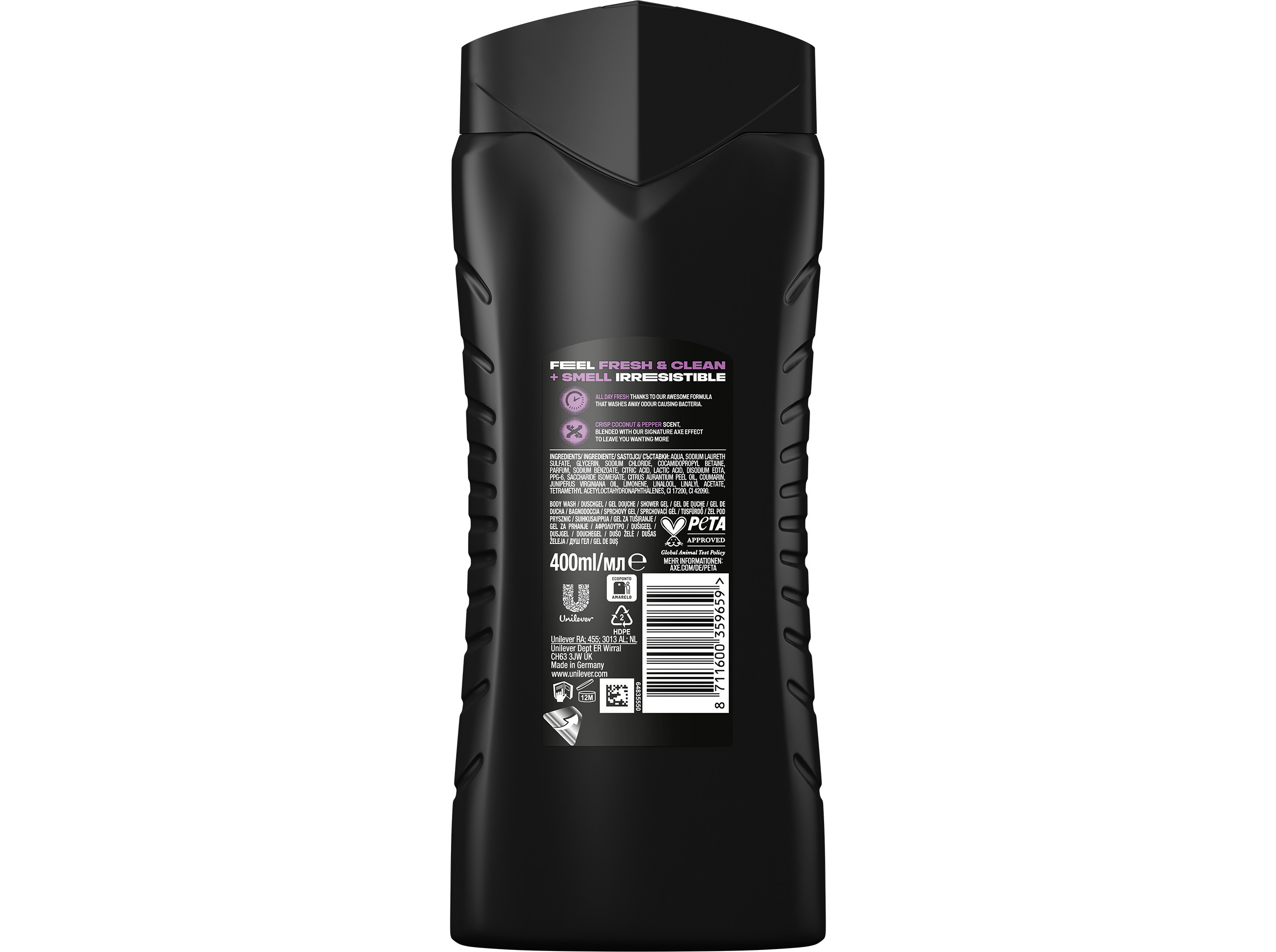 GEL AXE DE BANHO EXCITE 400ML