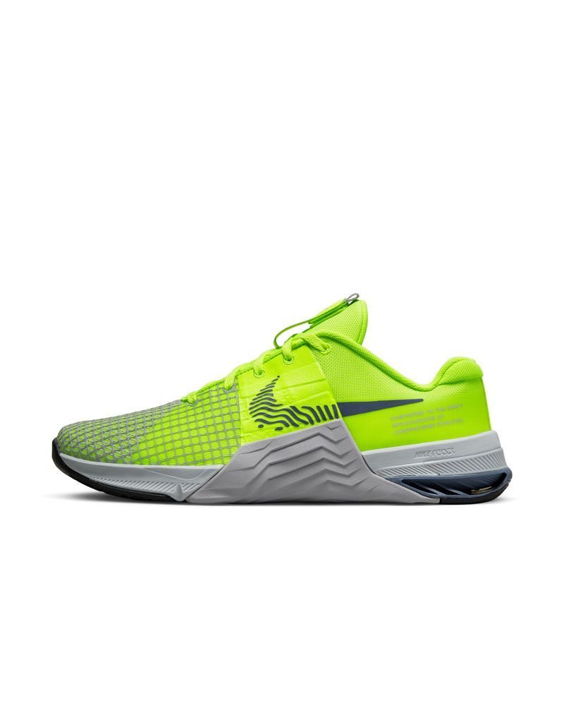 Chaussures de training Nike Metcon 8 Jaune Fluo pour homme