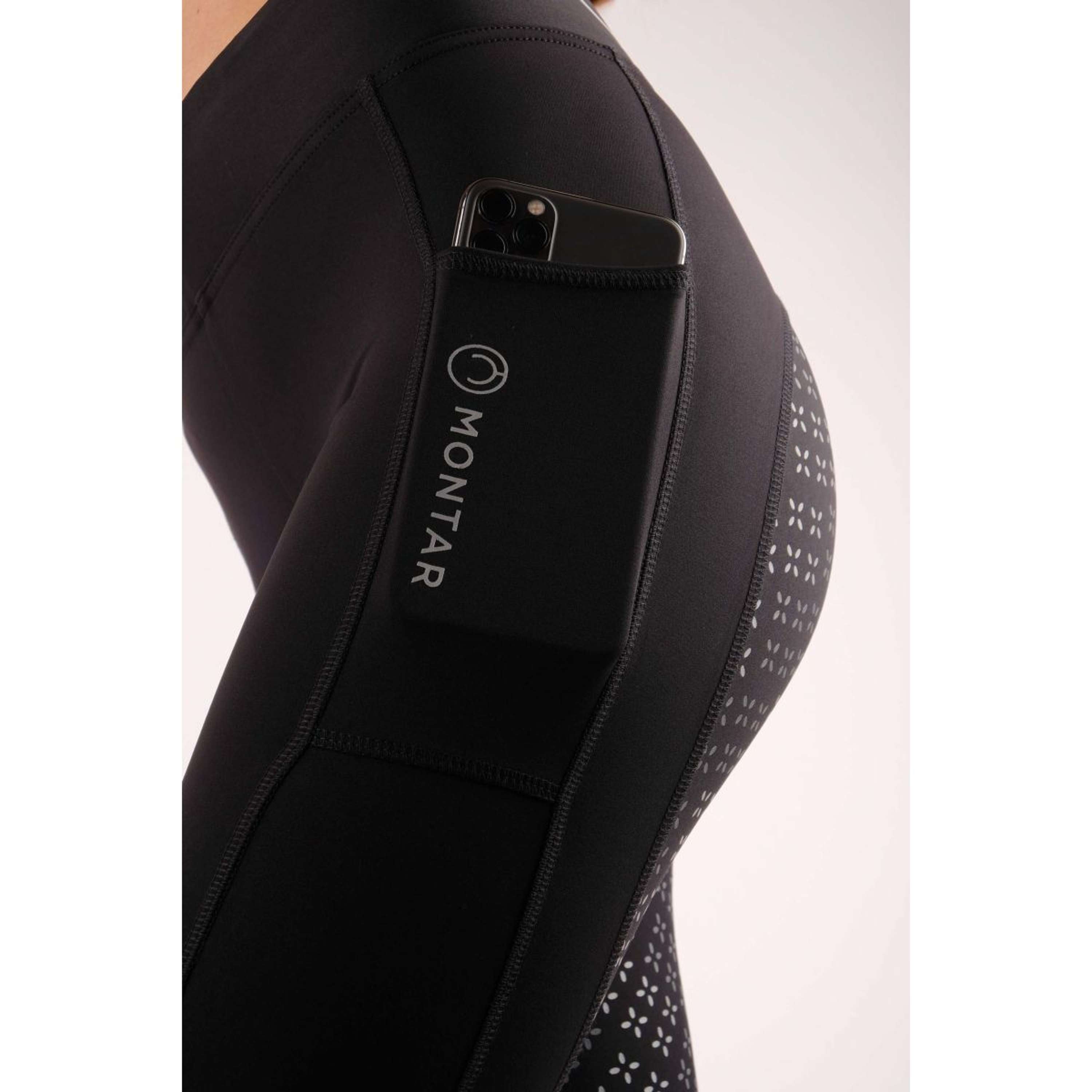 Montar Rijlegging Selena Pull On Junior Full Grip Zwart