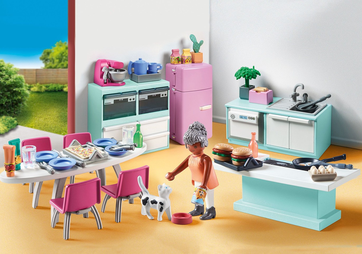Playmobil - Køkken med spiseplads (71608)