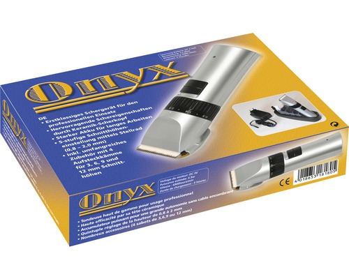 Onyx draadloze tondeuse inclusief accessoires