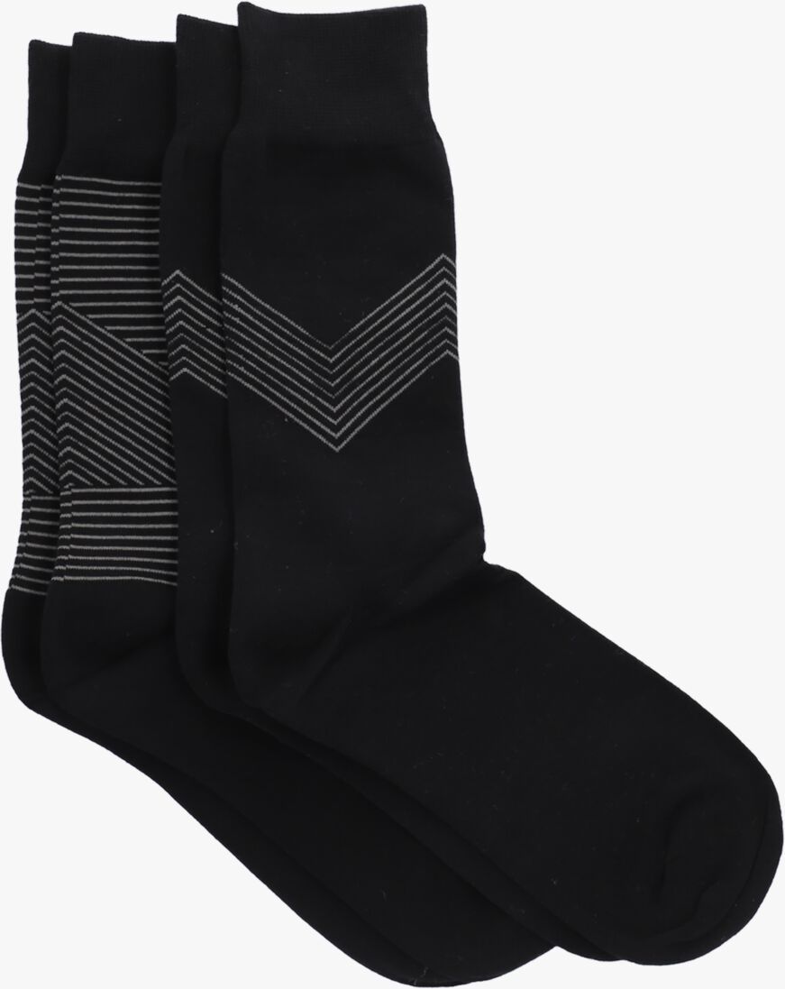 MARCMARCS zwarte marcmarcs sokken noah cotton 2-pack