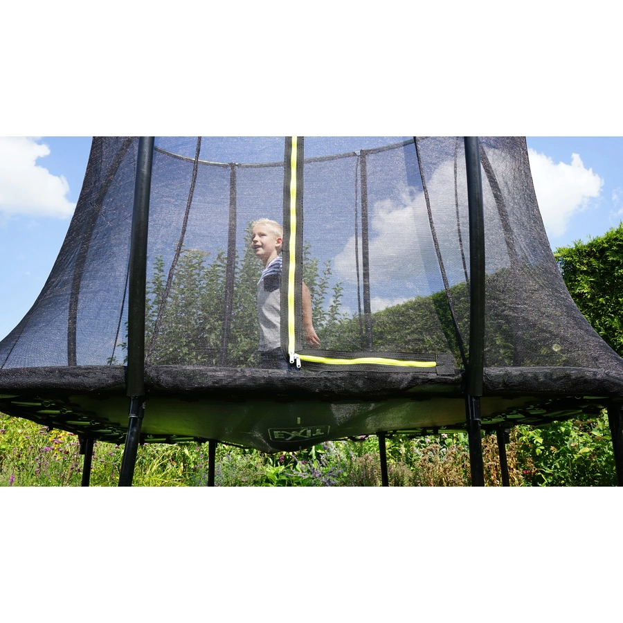 EXIT Silhouette Trampolin 153 x 214 cm, schwarz