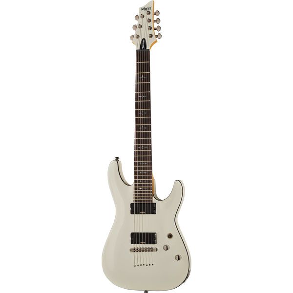 Schecter Demon 7 Vintage White