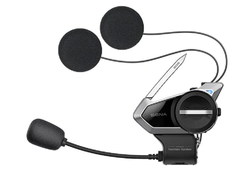 SENA Intercom 50S-10 HK-Edition Single Pack Bluetooth-Kommunikationssystem für Motorradfahrer