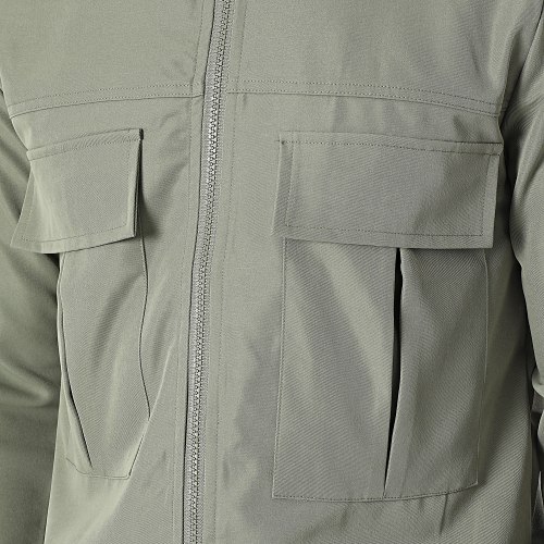 Veste Zippée Vert Kaki