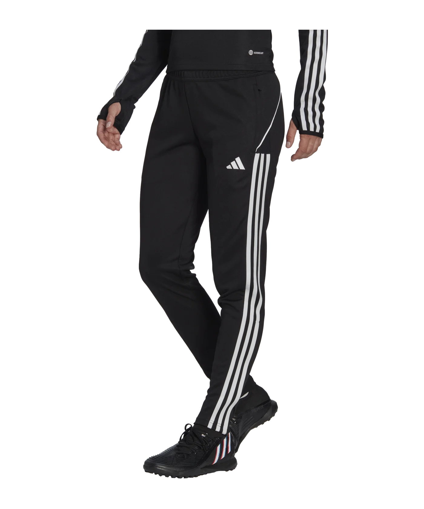 adidas Tiro 23 Trainingshose Damen Schwarz