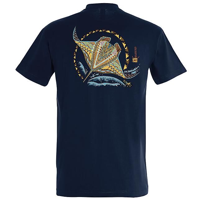 KANUMERA - T-SHIRT ORIGINE RAIE MANTA HOMME